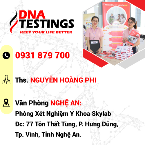 Dịch vụ xét nghiệm ADN tại Nghệ An an toàn, chính xác