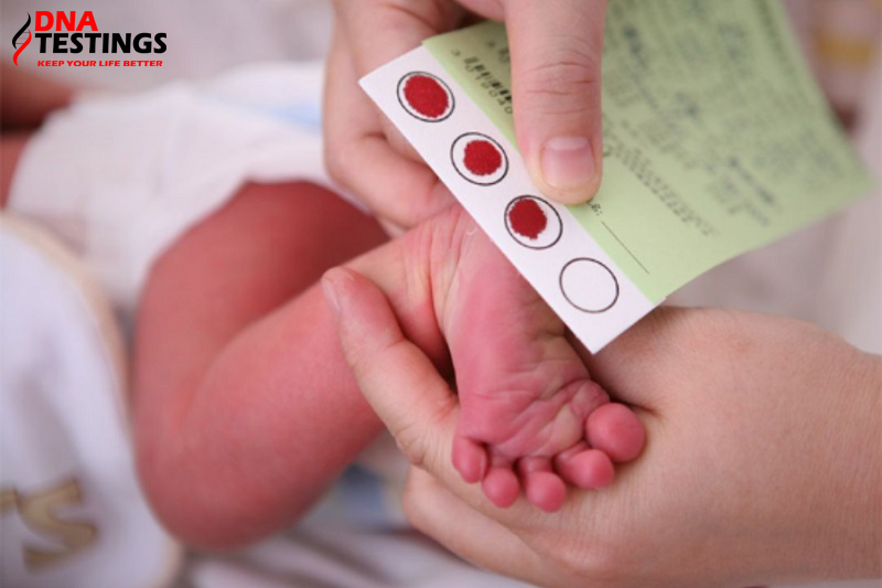 Xét nghiệm sàng lọc sơ sinh 3 bệnh qua máu gót chân