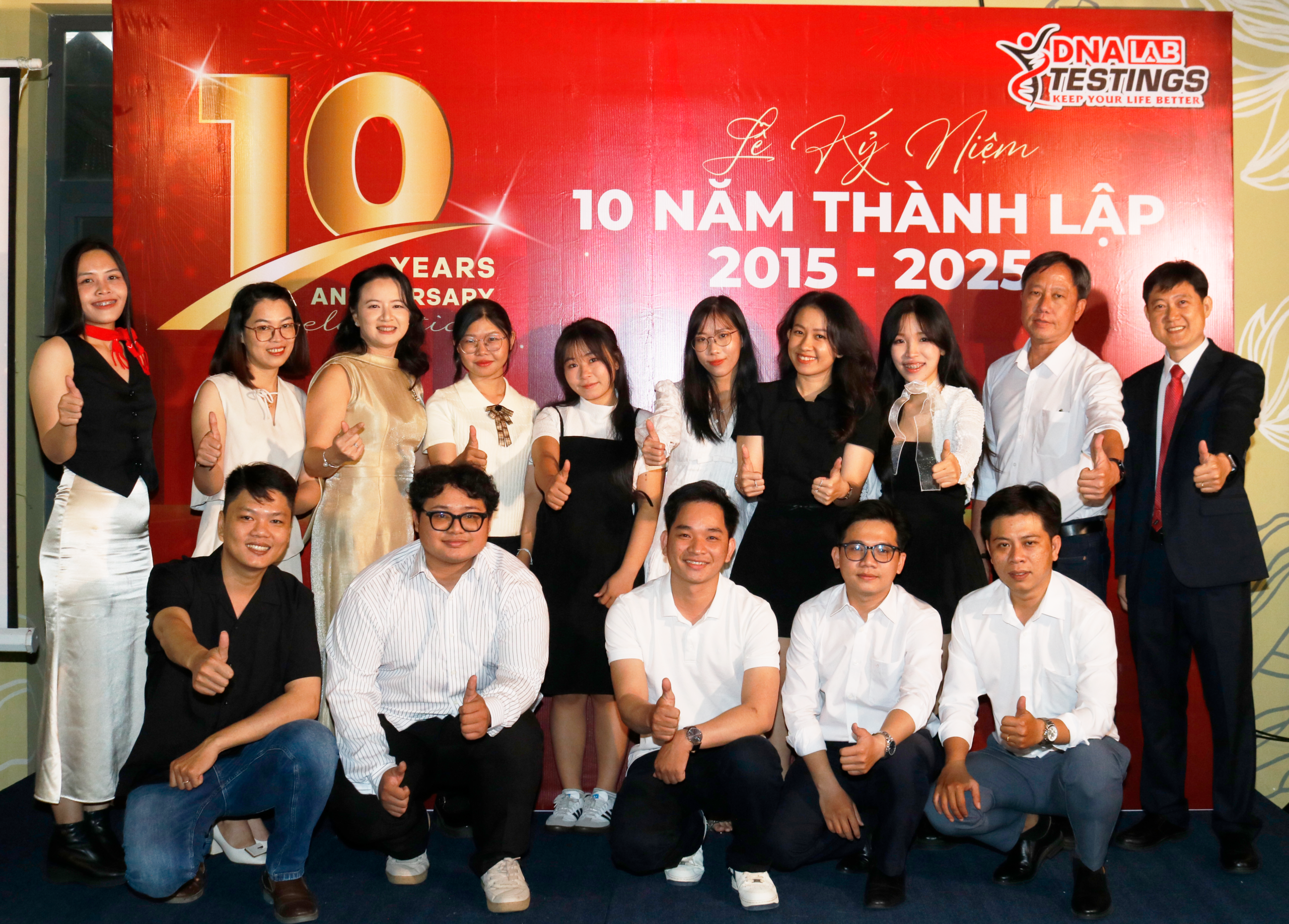 🎉 KỶ NIỆM 10 NĂM THÀNH LẬP – DNA TESTINGS LAB 🎉